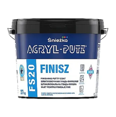 Шпатлевка финишная 1,5 кг Acryl-putz FS-20 Sniezka